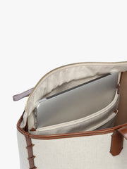 Colette 15" Canvas Laptop Tote